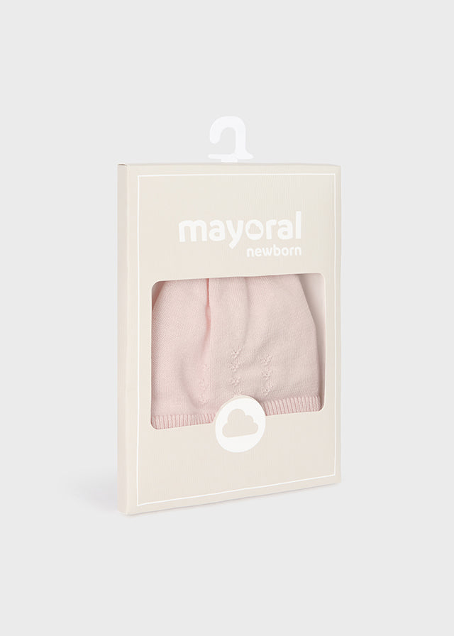 Cappello tricot cotone neonata