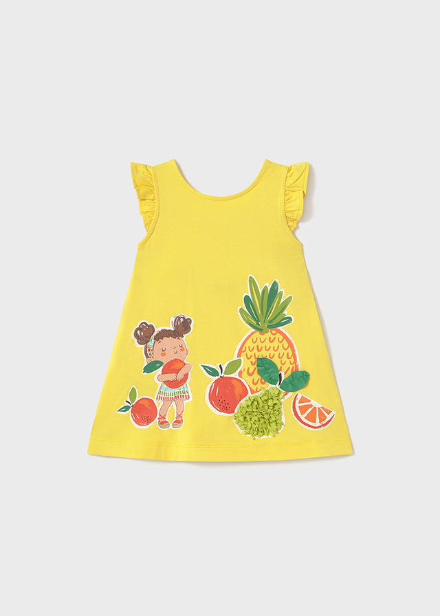 Vestito grafica baby femmina