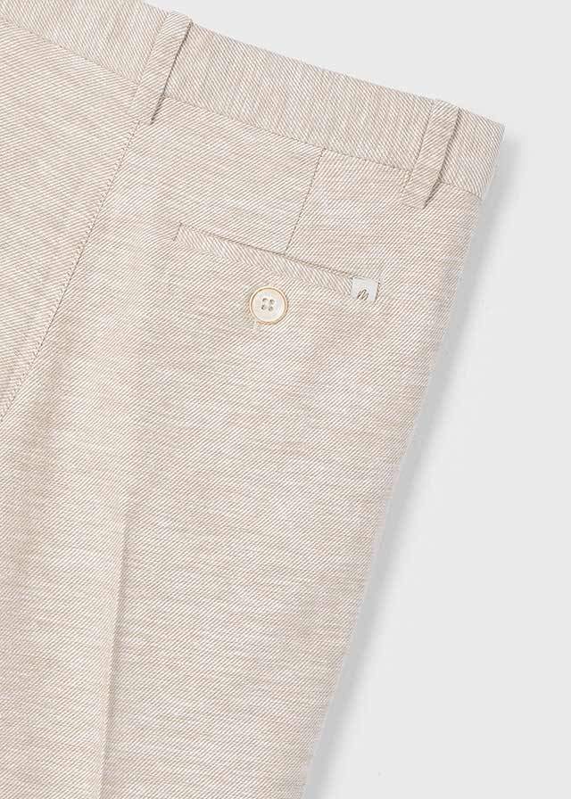 Bermuda elegante lino bambino