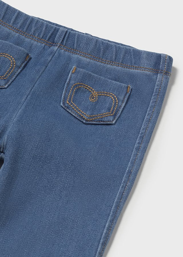 Leggings a campana baby femmina