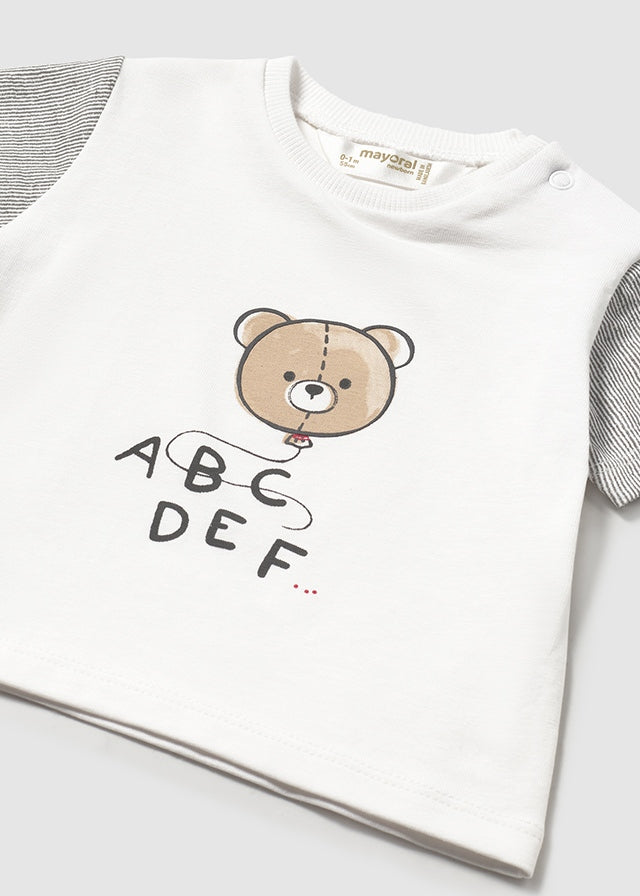 Completo jeans e t-shirt neonato