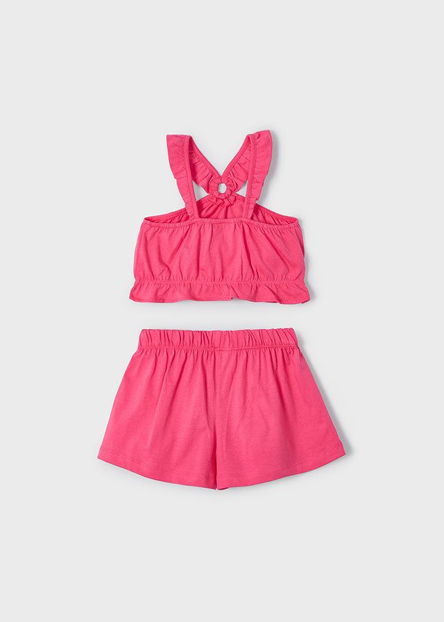 Set of shorts and top for girls