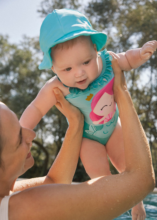 Costume con cappello neonata