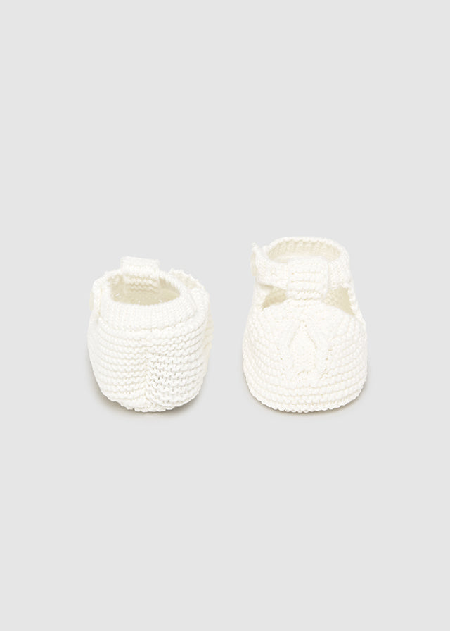 Scarpine tricot neonato