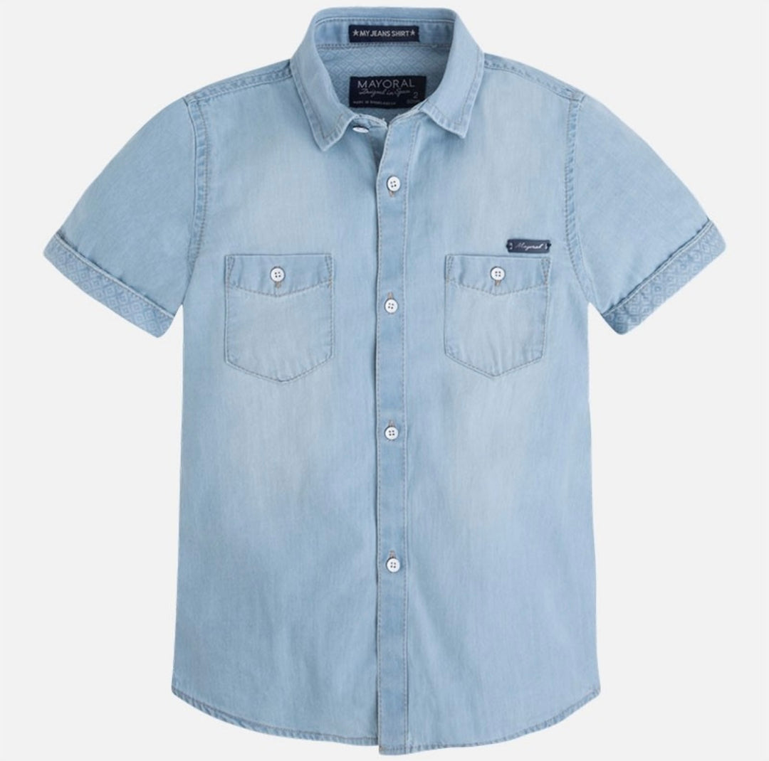 Camicia maniche corte bambino Mayoral