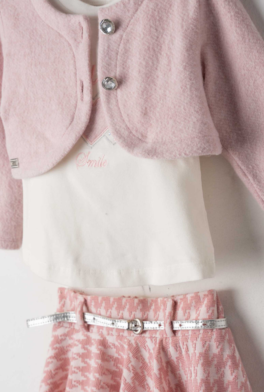 Completo 4 pezzi bambina Ebita