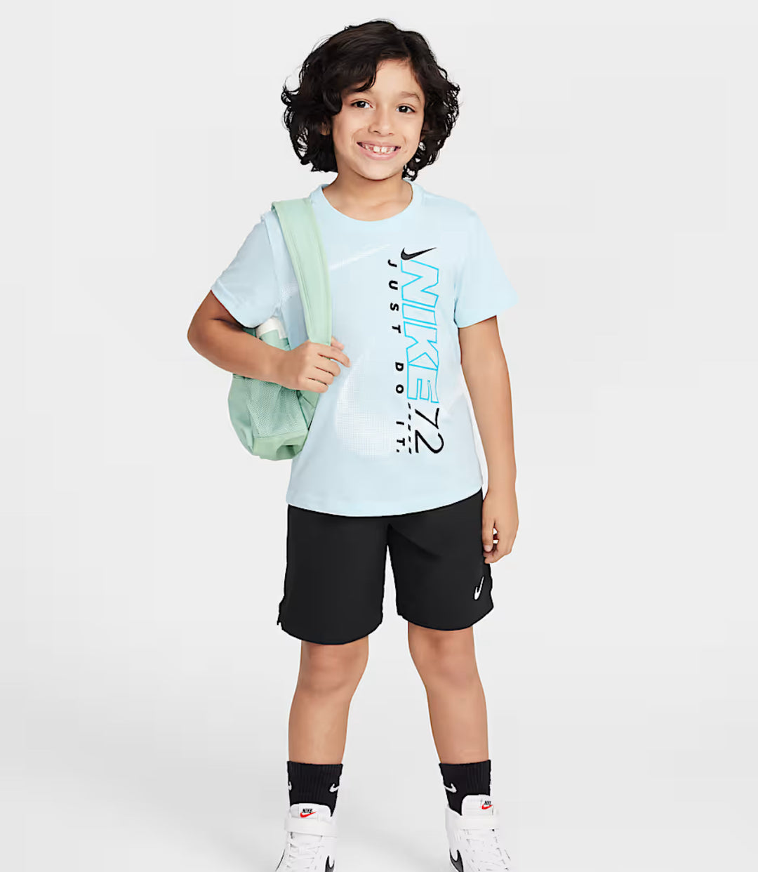 Completo maglietta con grafica e pantaloncino corto bambino