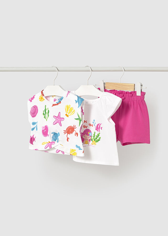 Completo 3 pezzi baby femmina