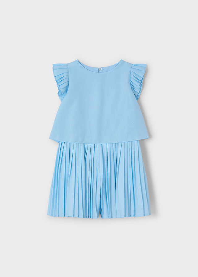 Tuta plissettata bambina