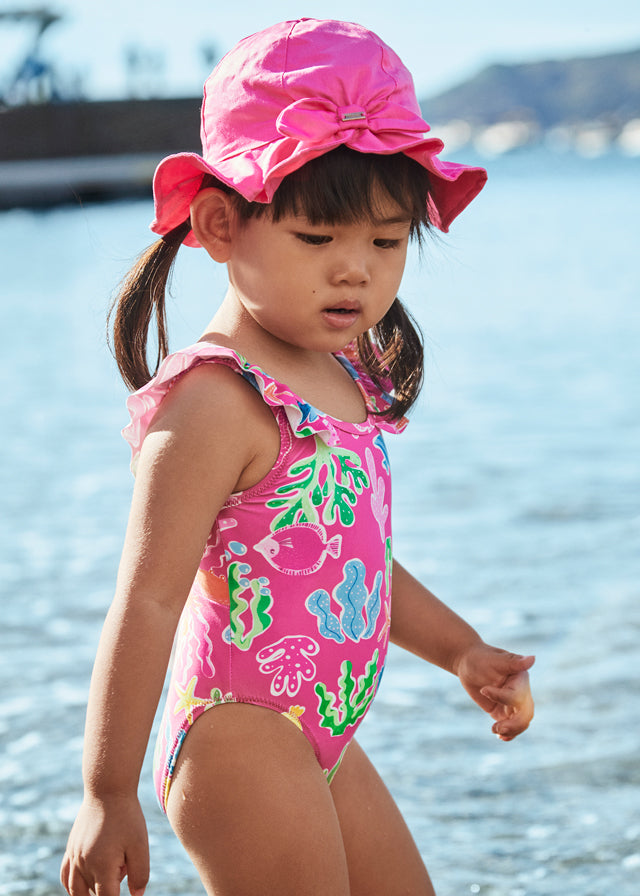 Costume stampato baby femmina