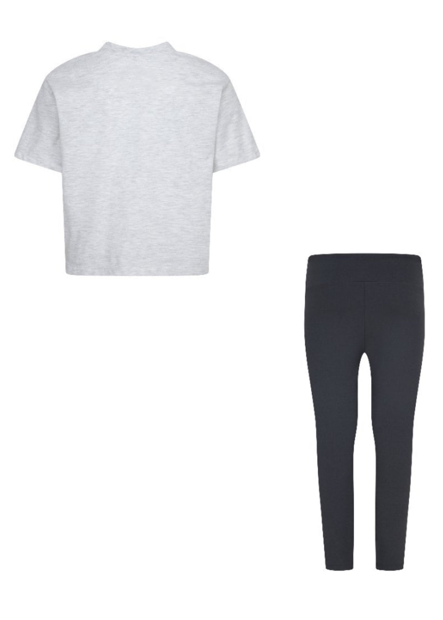 Converse girl t-shirt and leggings set