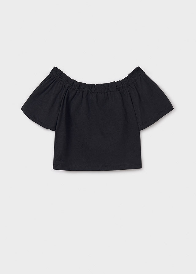 Heart detail girl t-shirt
