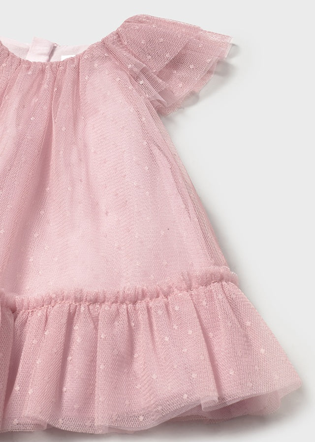 Vestito tulle neonata