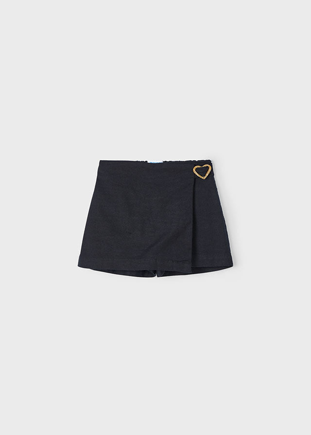 Gonna pantalone fibbia cuore bambina