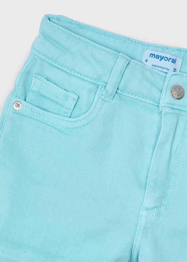 Pantaloncino basico twill bambina