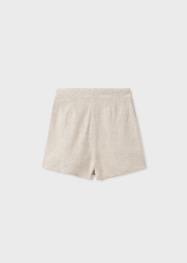 Girl's linen pant skirt