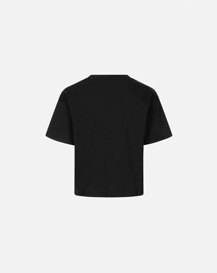 Converse Logo Short Sleeve Crop Top T-Shirt Girl