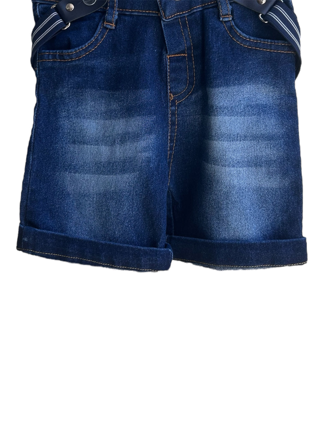 Completo maglia polo e bermuda baby maschio
