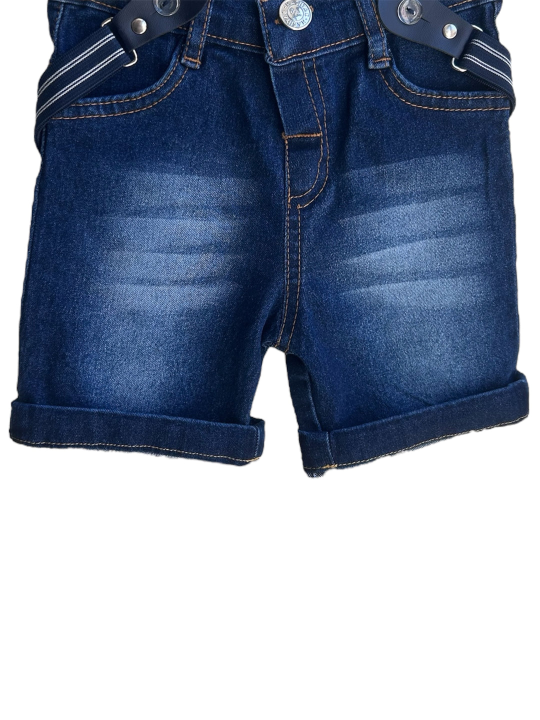 Completo maglia polo e bermuda baby maschio