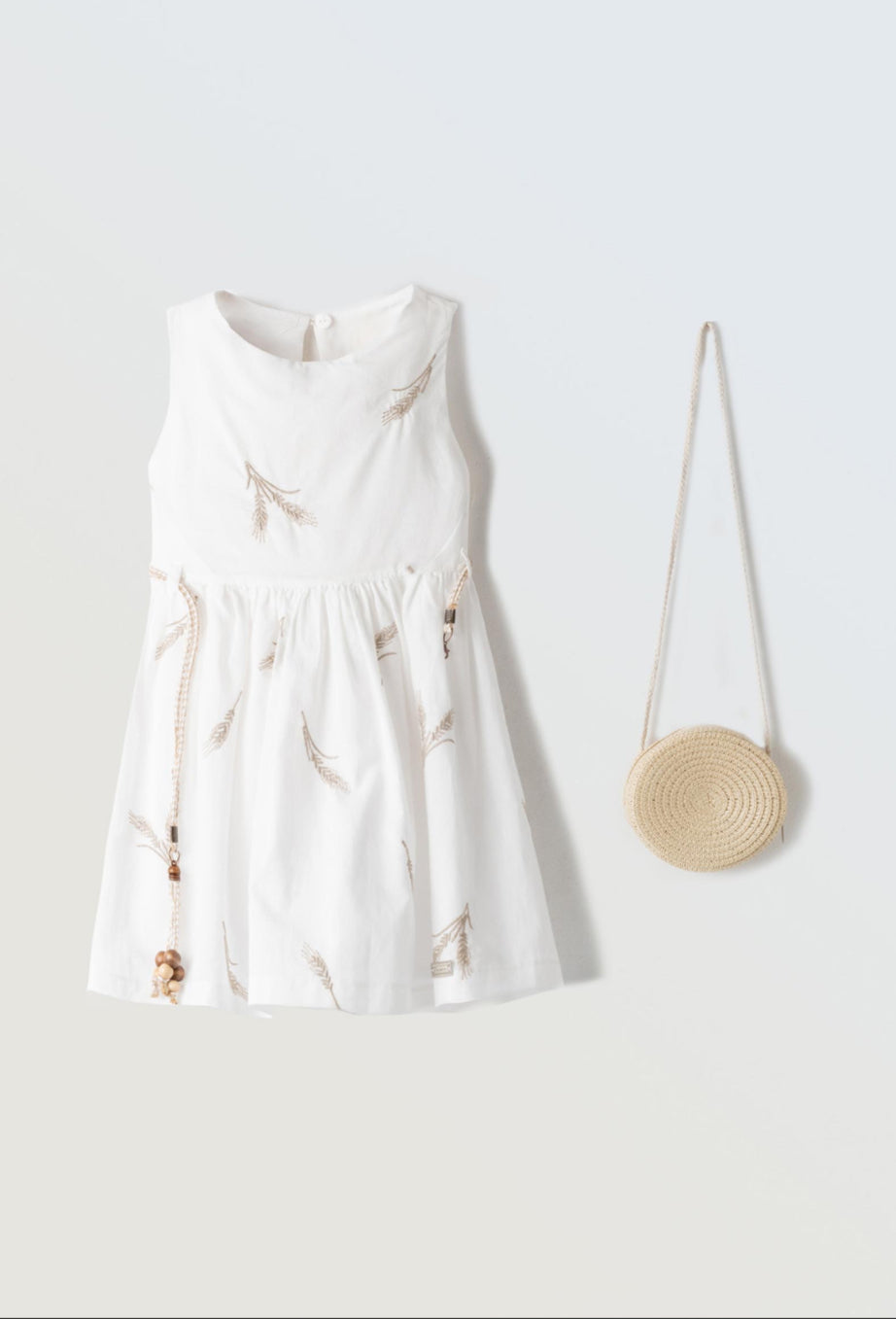 Vestito con borsa bambina
