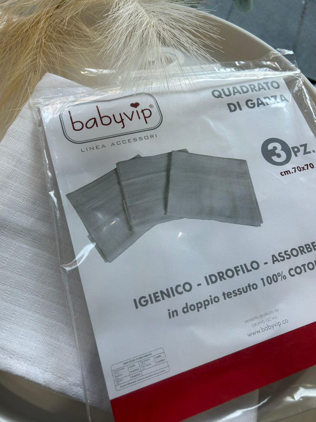 Quadrato di garza Baby Vip