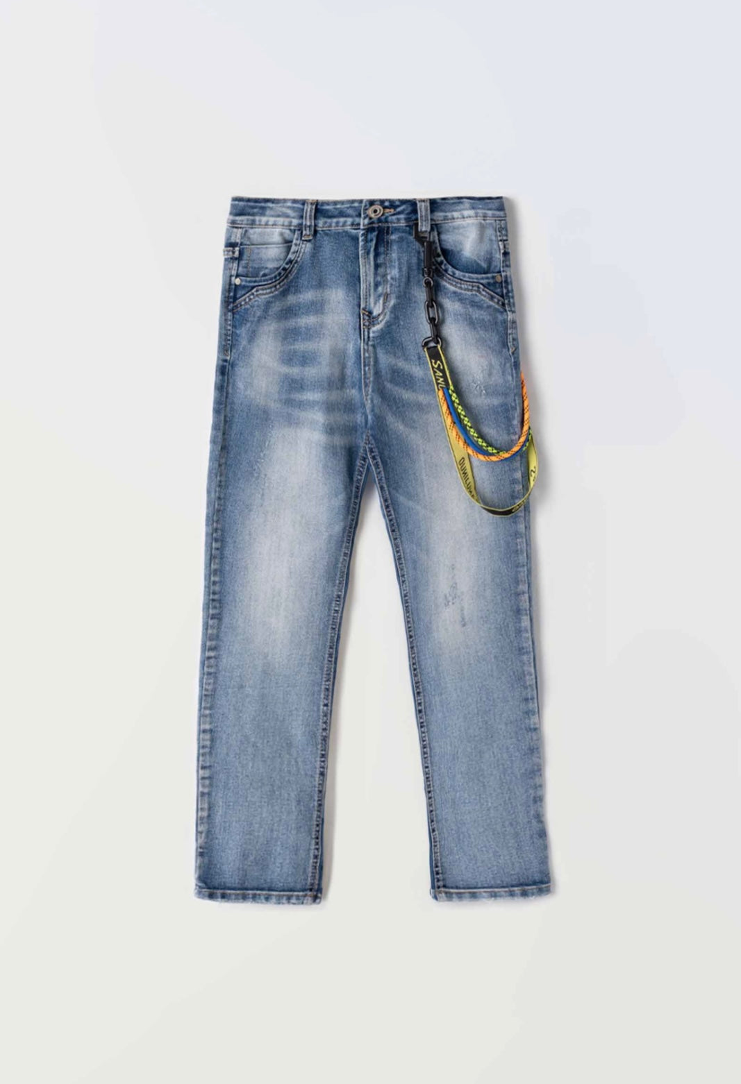 Jeans con catena ragazzo