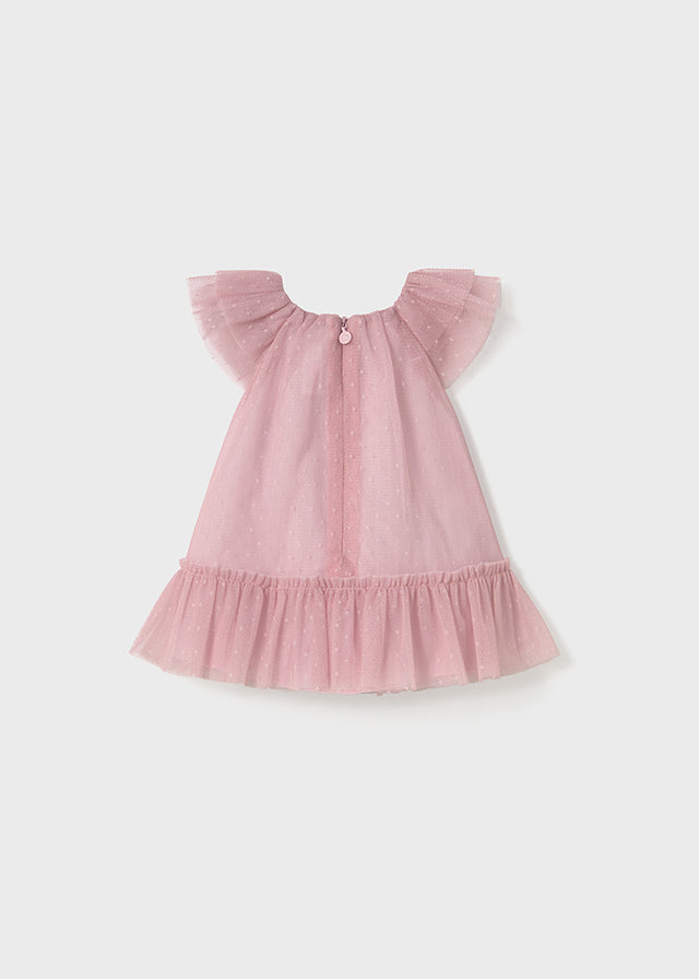 Vestito tulle neonata