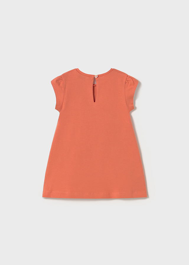 Vestito stampa fiori baby femmina