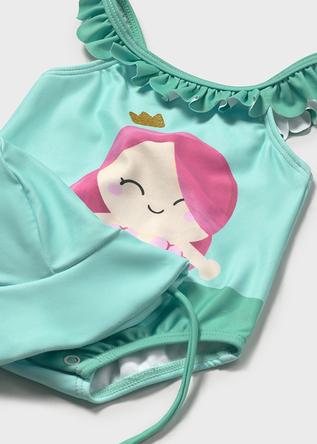 Costume con cappello neonata