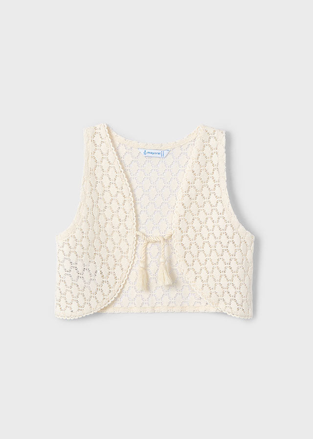 Maglietta con gilet bambina