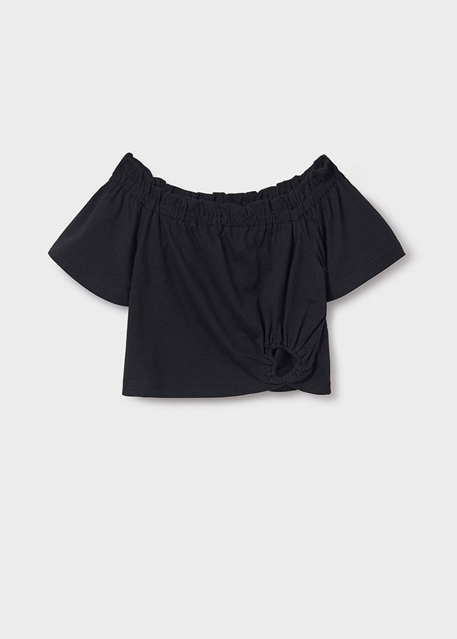 Heart detail girl t-shirt
