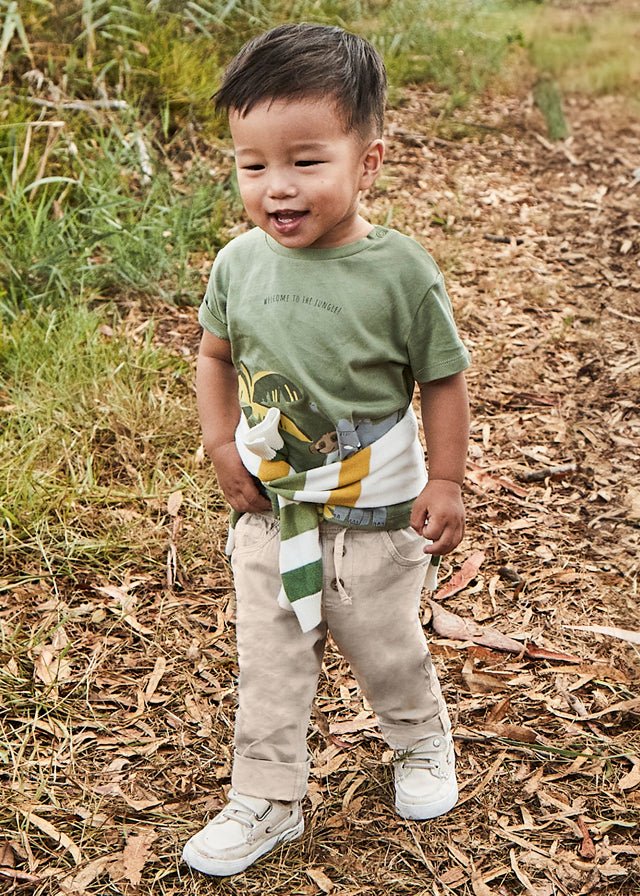 Pantalone lungo morbido baby maschio