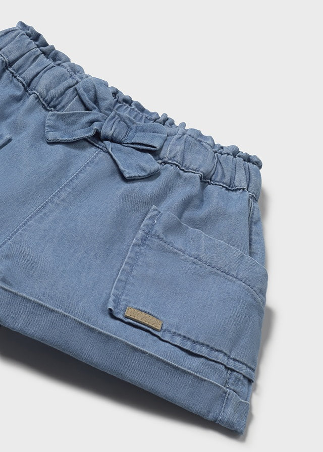 Pantaloncino fiocco baby femmina
