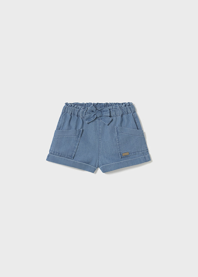 Pantaloncino fiocco baby femmina