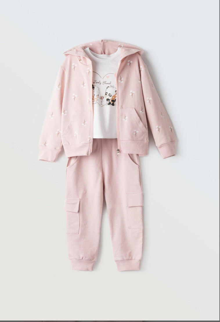 Ebita 3-piece tracksuit for girls