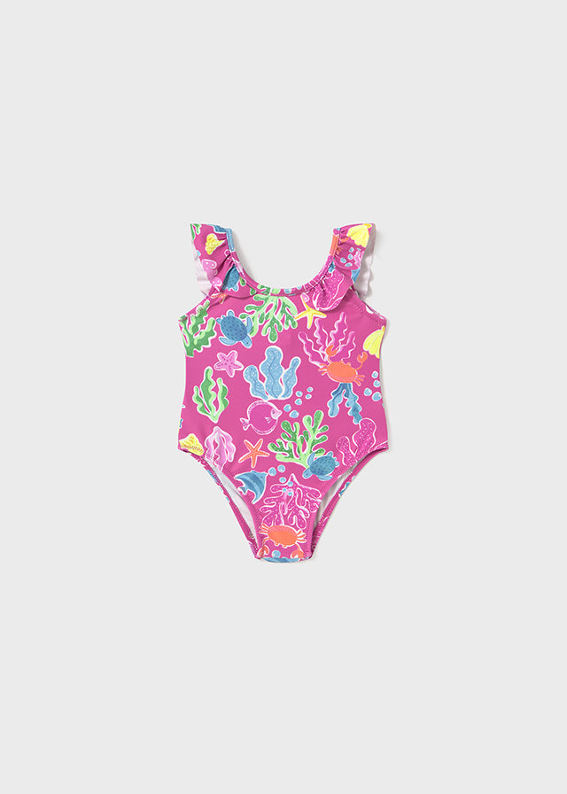 Costume stampato baby femmina