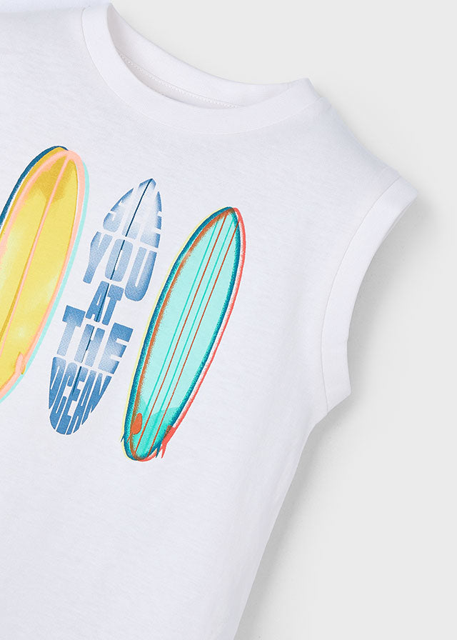 Canottiera grafica bambino