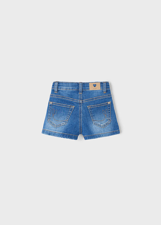 Pantaloncino di jeans bambina
