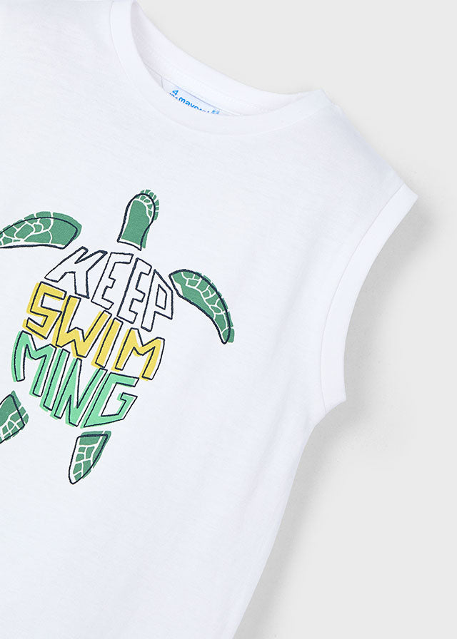 Canottiera grafica bambino