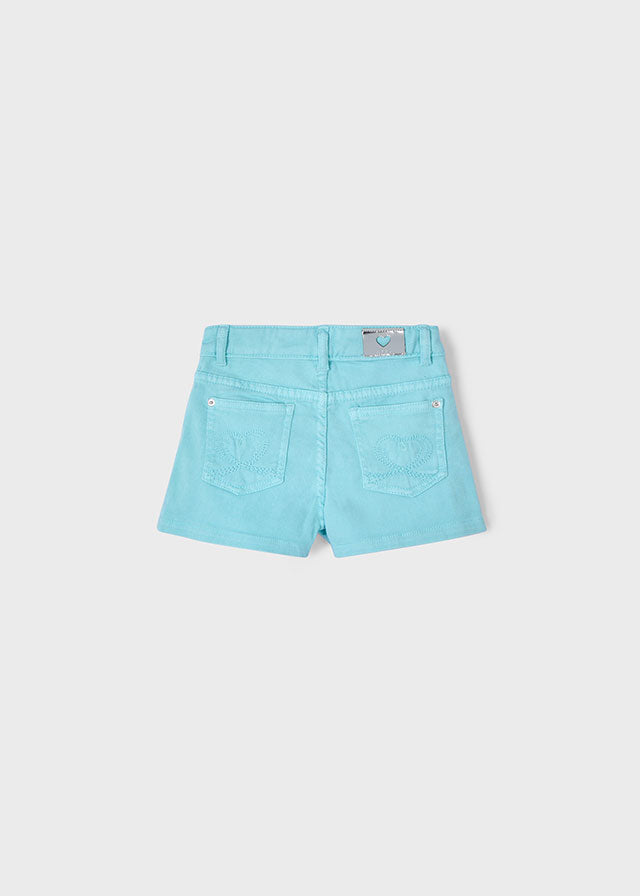 Pantaloncino basico twill bambina