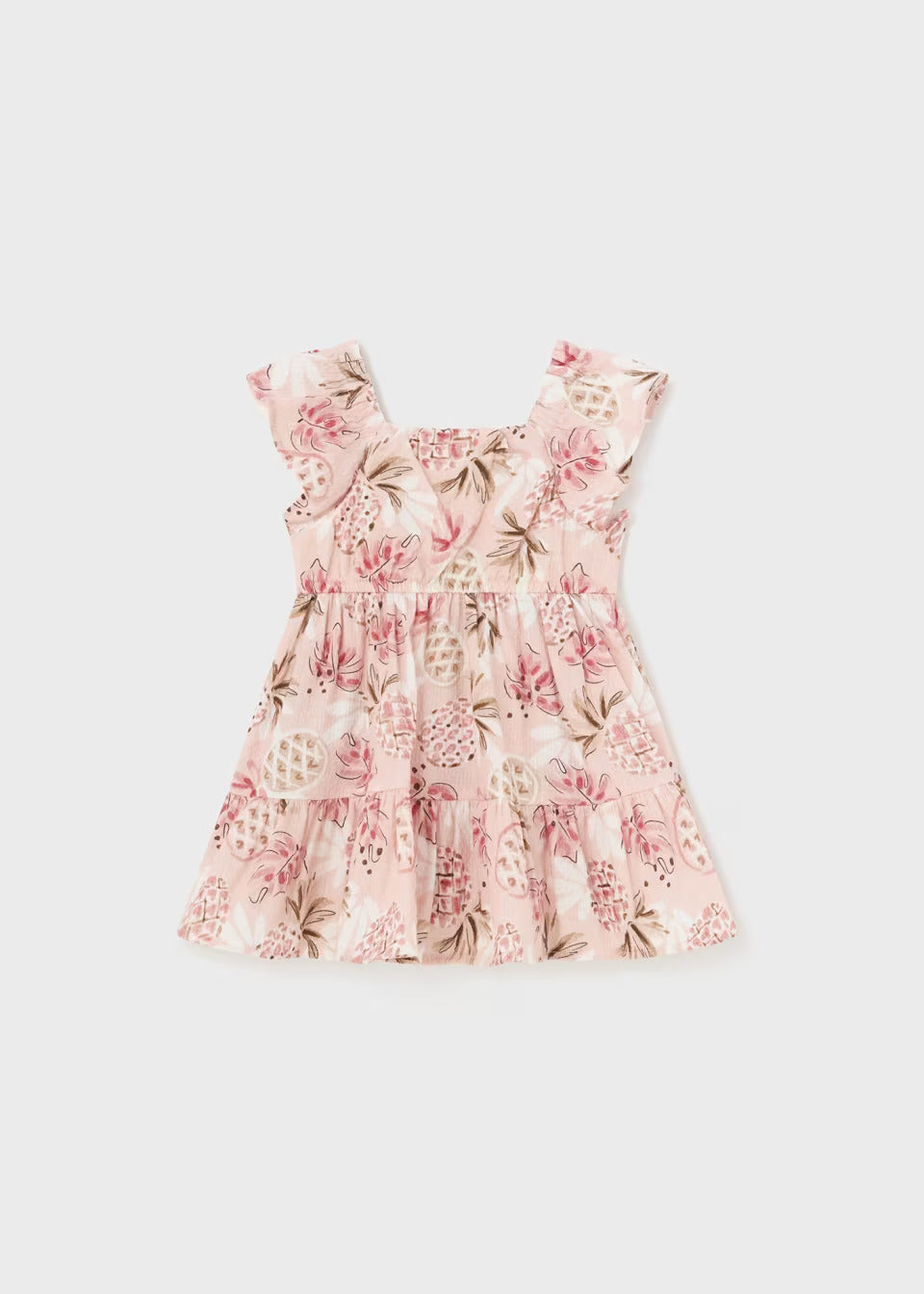 Vestito stampe ananas baby femmina