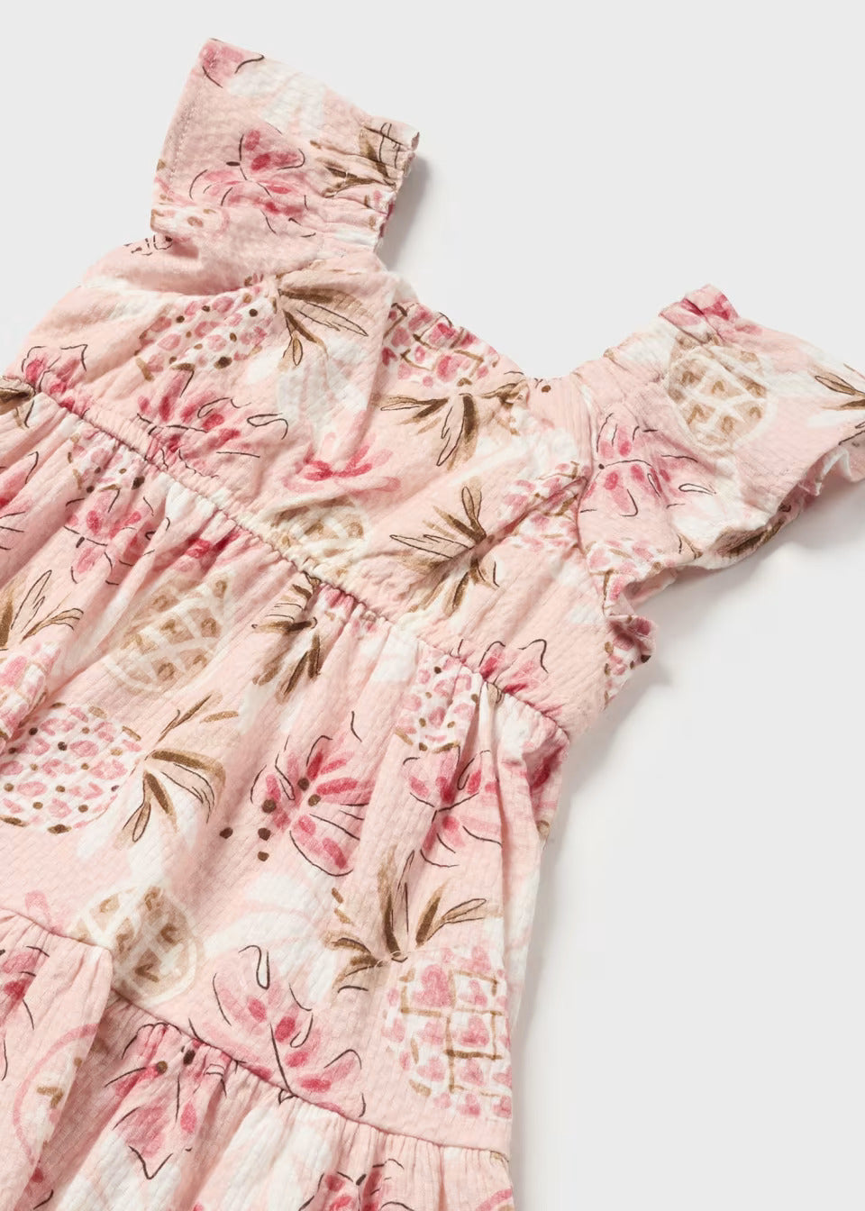 Vestito stampe ananas baby femmina