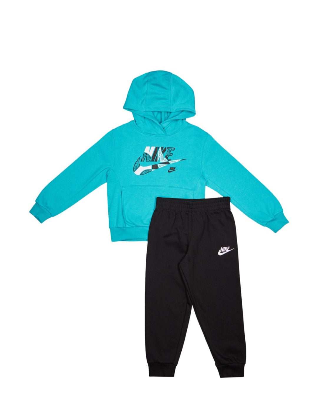 2-piece tracksuit with cotton hood