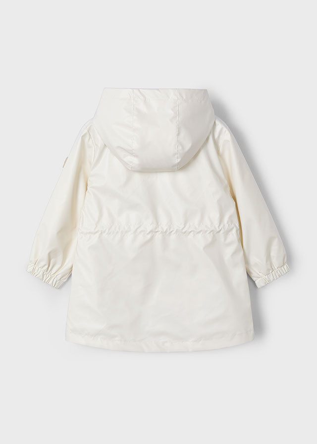 Girl's hooded windbreaker