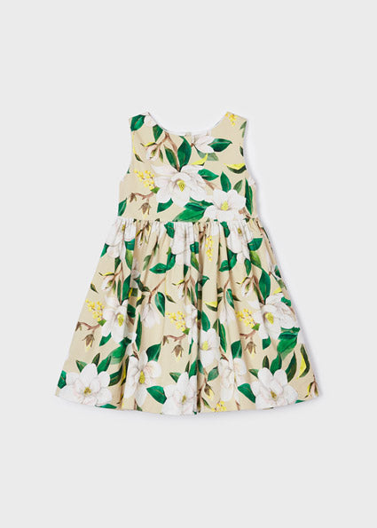 Vestito stampato cotone bambina
