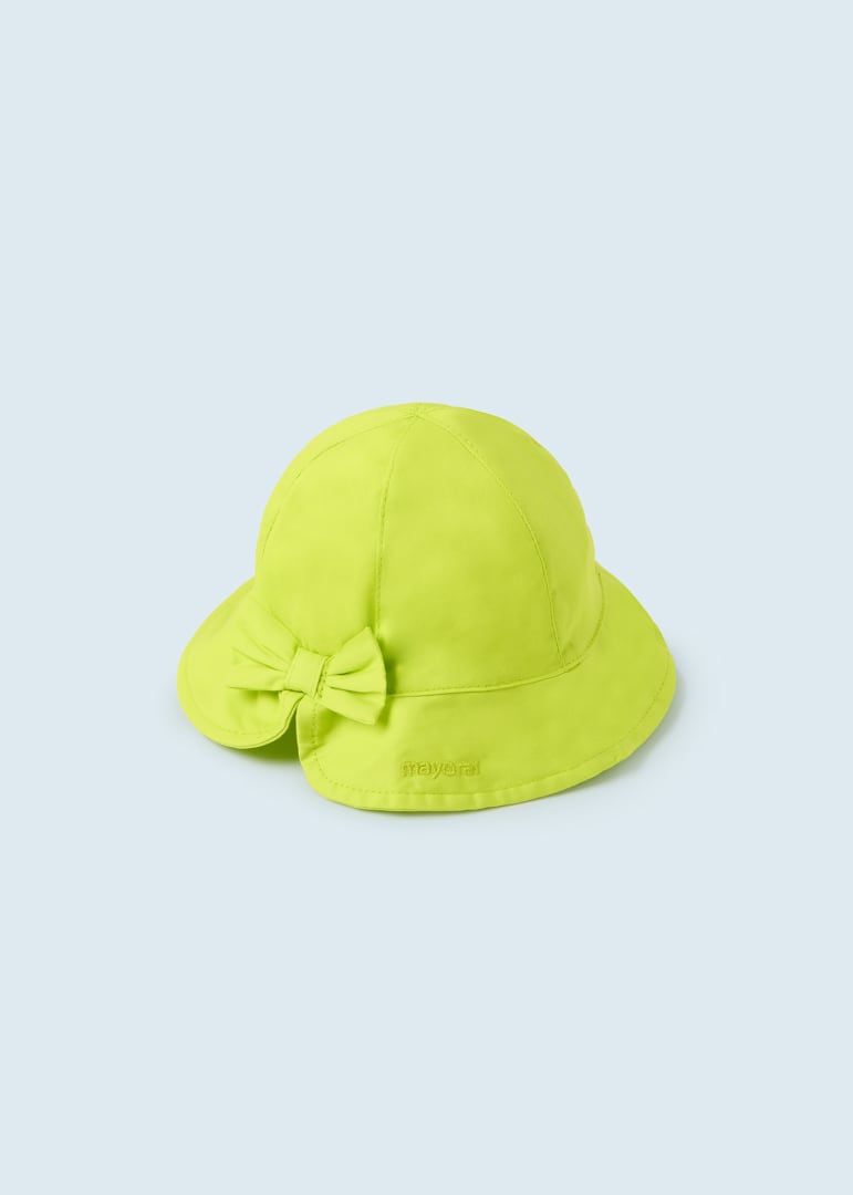 Cappello cotone sostenibile baby femmina