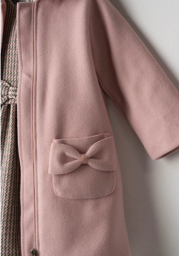 Cappotto con vestito, borsa e cappello bambina Ebita