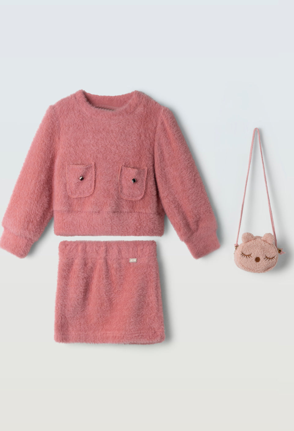Completo 3 pezzi con borsa bambina Ebita