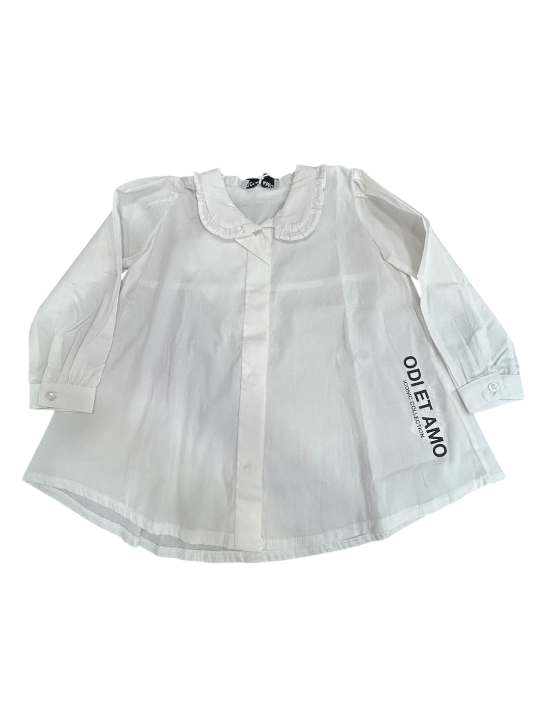 Camicia baby femmina Odi et Amo