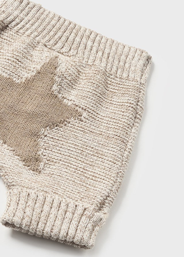 Completo 3 pezzi tricot neonato